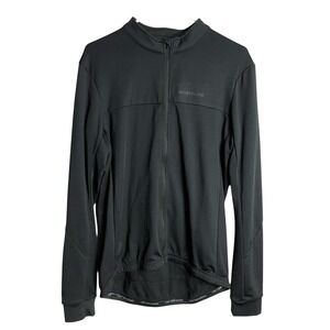 Przewalski Cycling Jersey Mens 2XL Black Thermal Running Pockets Full Zip